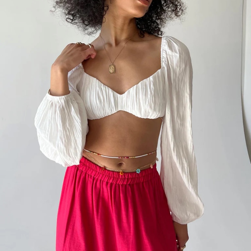 Princess Polly Kerry Long Sleeve Top in size US 4